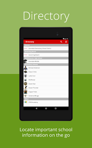 Avondale Elem School District Screenshot 1