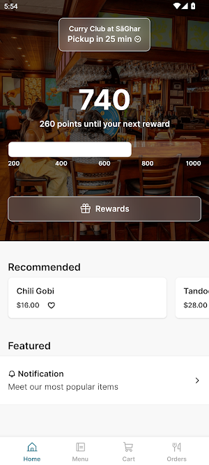 Curry Club To Go Screenshot 0