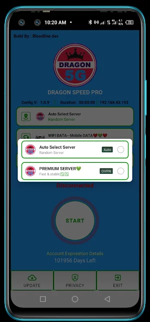 DRAGON SPEED PRO Screenshot 2