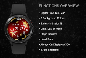 EY17 NewYear Ball WatchFace Screenshot 2