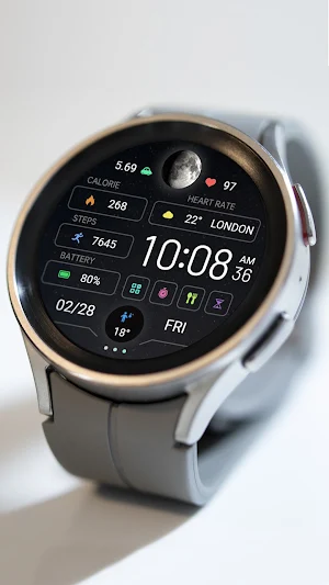 AZKin Watch Practical Data Screenshot 2