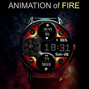 Dark Master Animation of Fire Screenshot 1