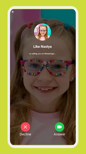 Like Nastya Call Simulator Screenshot 3