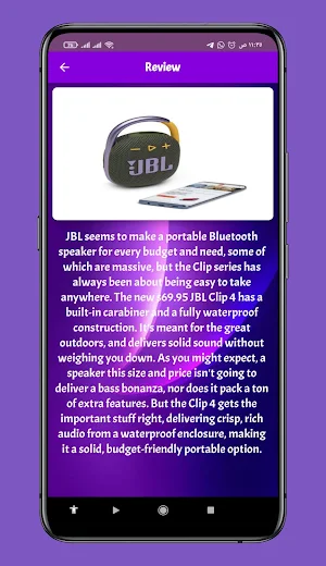 JBL Clip 4 guide Screenshot 3