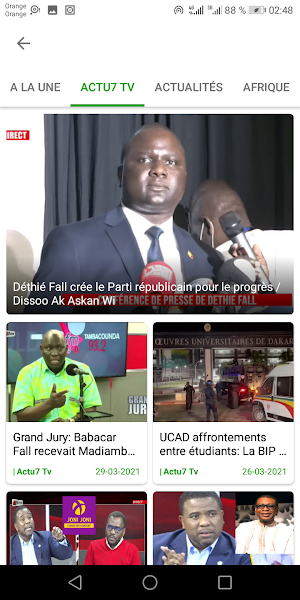 ACTU 7 Screenshot 3