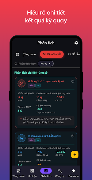 Deeplott: Phân tích Vietlott Screenshot 2