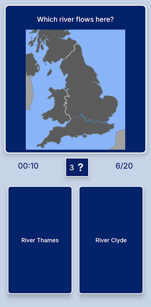 UK Map: Geography Quiz Screenshot 3