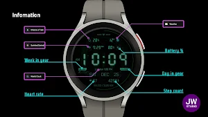 JW115 jwstudio watchface Screenshot 1