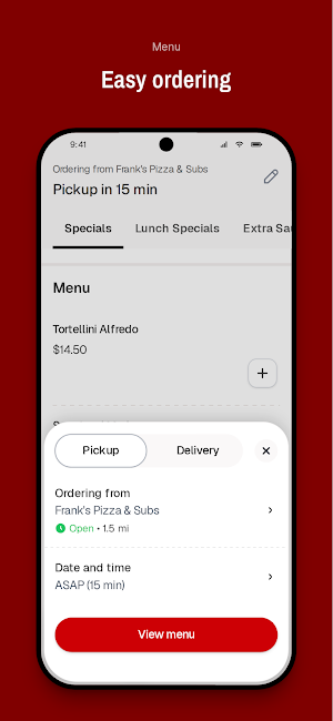 Frank's Pizza & Subs Screenshot 2