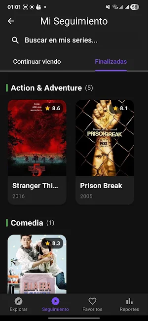 Series Tracker Pro Screenshot 2