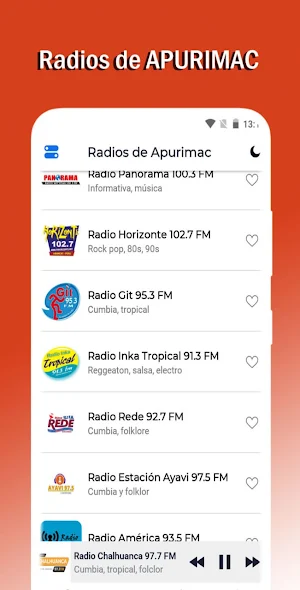 Radios de Apurimac Perú Screenshot 3