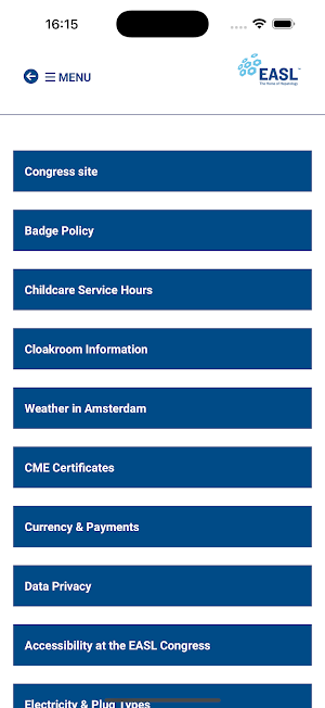 EASL Congress 2025 Screenshot 0