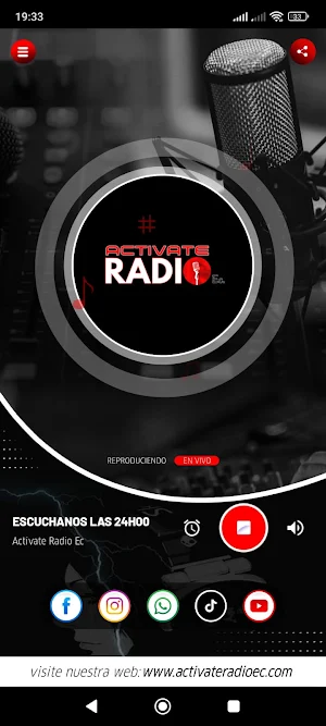 Activate Radio Ec Screenshot 0
