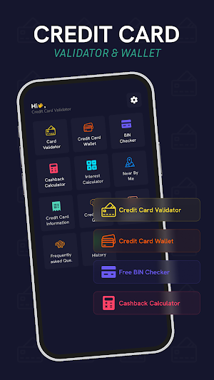 Credit Card Validator - Wallet Screenshot 2