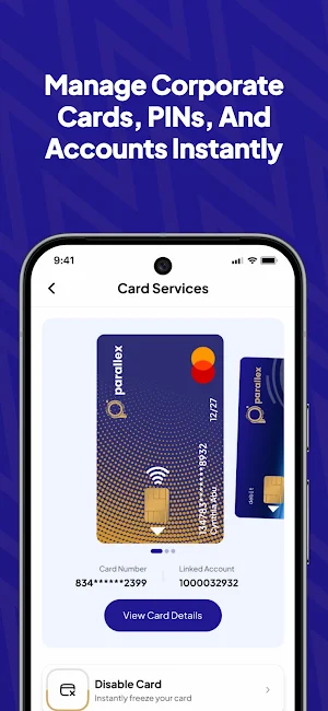Parallex Corporate Mobile Screenshot 3