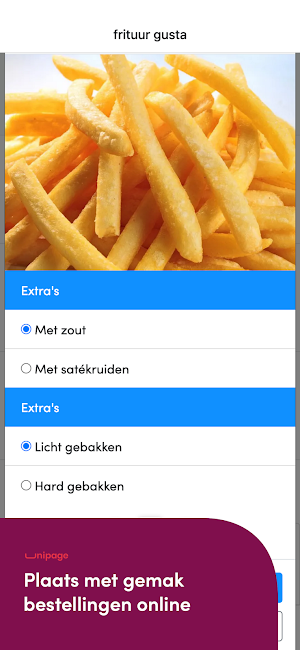 Frituur Gusta Screenshot 0