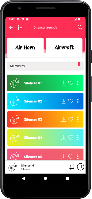 Silencer Sounds Screenshot 2