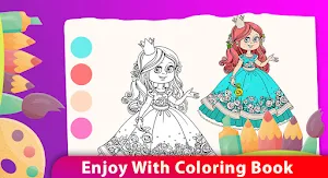 Princess Coloring Book Screenshot 0