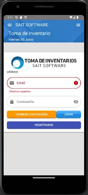 Inventarios App Screenshot 0