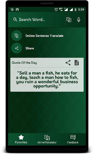English To Urdu Translator - Urdu Dictionary Screenshot 1