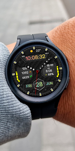 Hybrid KENATUM Sport Watchface Screenshot 3