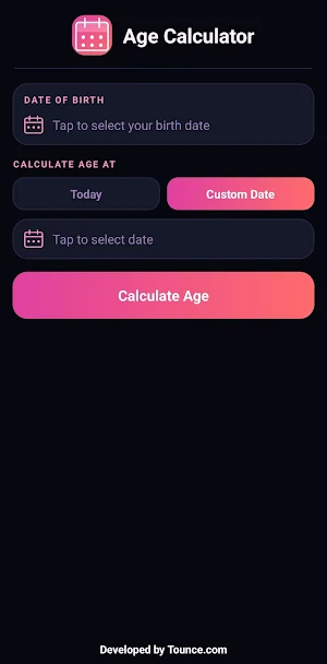 Age Calculator Screenshot 2