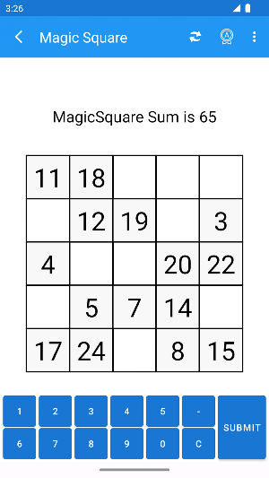 Magic Square - Math Game Screenshot 3