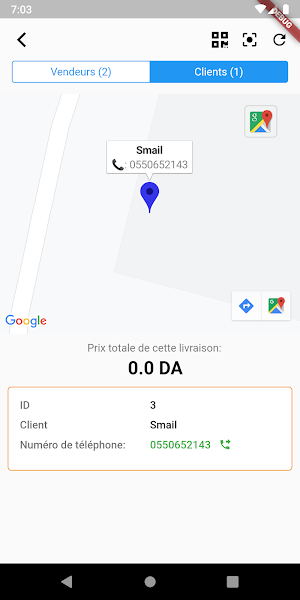Belfort Livreur Screenshot 3