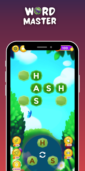 Word Master : Link the Letters Screenshot 1