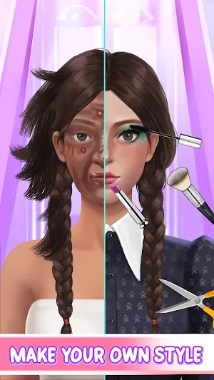 Crazy Makeover: ASMR Makeup Screenshot 2