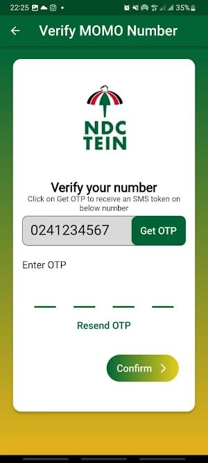 TEIN NDC Screenshot 3