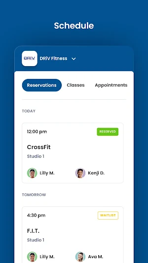 DRiV Fitness Screenshot 2