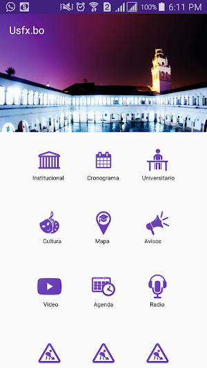 USFX Movil Screenshot 0