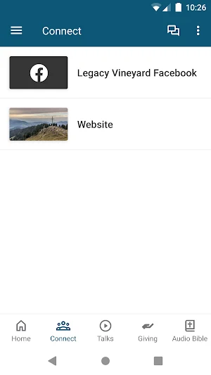 Legacy Vineyard Church Screenshot 1