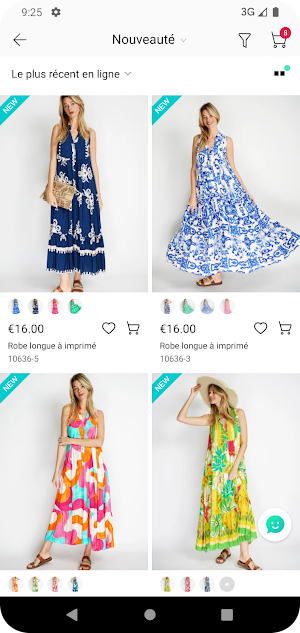 Noéline : wholesale B2B Screenshot 2