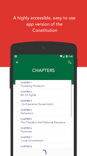 South Africa Constitution 1996 Screenshot 2