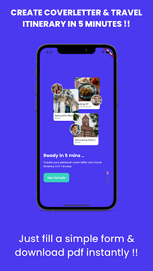 BlinkDoc:Cover Letter Maker Screenshot 0