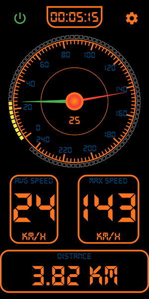 Gps Speedometer Screenshot 0