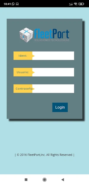FleetPort Mobile Screenshot 0