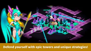 Shield Maiden Tower Defense Screenshot 0