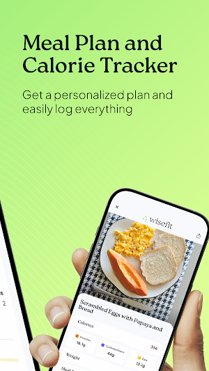 WiseFit - Calorie Tracker Screenshot 1