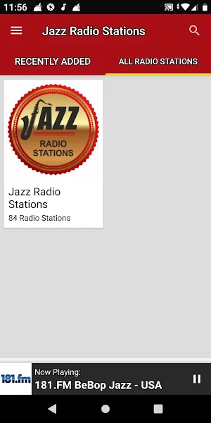 Jazz Music Radio Stations Screenshot 3