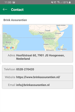 Brink Assurantiën Screenshot 3