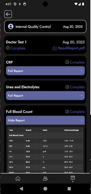 Central MedLab Screenshot 0