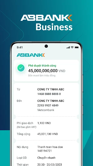 ABBANK Business Screenshot 2