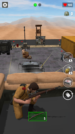 Frontline Warriors: WW2 Fire Screenshot 0