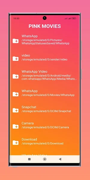 Pink Videos Screenshot 0