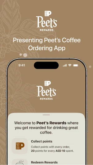Peet's Rewards Screenshot 0