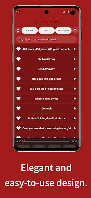 Bob Marley & Lyrics Offline Screenshot 1
