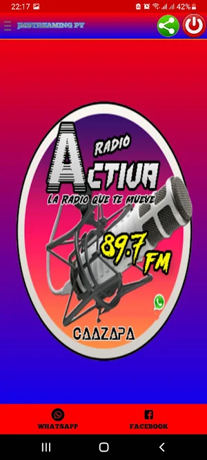 Radio Activa Fm 89.7 Caazapa Screenshot 0